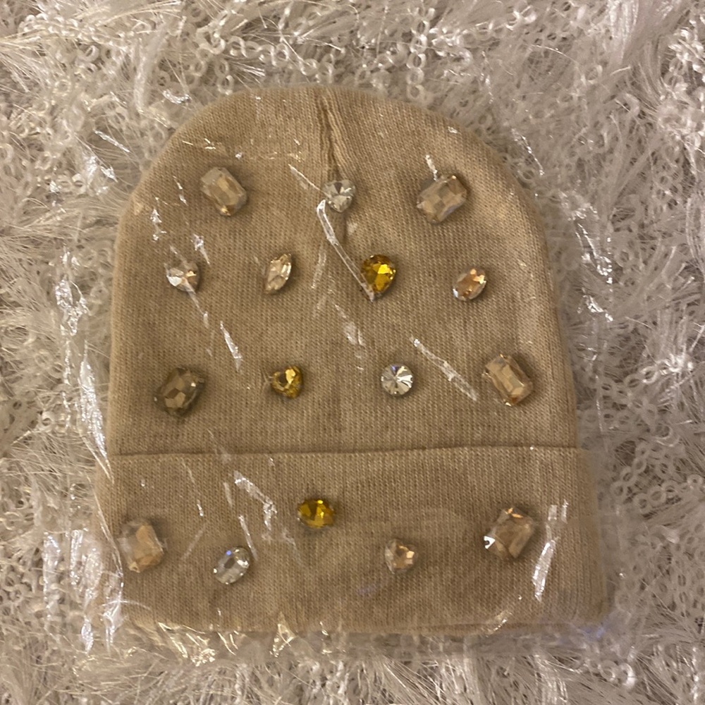 Bejeweled beanie